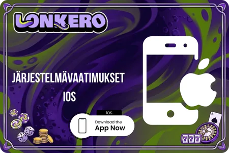 Lonkero sovellus iOS