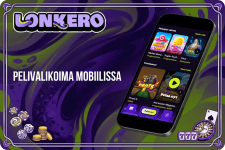 Lonkero casino mobil Pelivalikoima